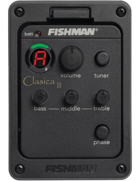 GUITARRA CLÁSICA ADMIRA LUNA SERIE ESTUDIO CUTAWAY ELECTRIFICADA FISHMAN