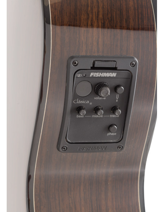 GUITARRA CLÁSICA ADMIRA A6 ELECTRIFICADA CON CUTAWAY CON FISHMAN SERIE ARTESANÍA