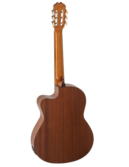 GUITARRA CLÁSICA ADMIRA ALBA 4/4 ELECTRIFICADA CON CUTAWAY ZURDA SERIE INICIACIÓN BRILLO