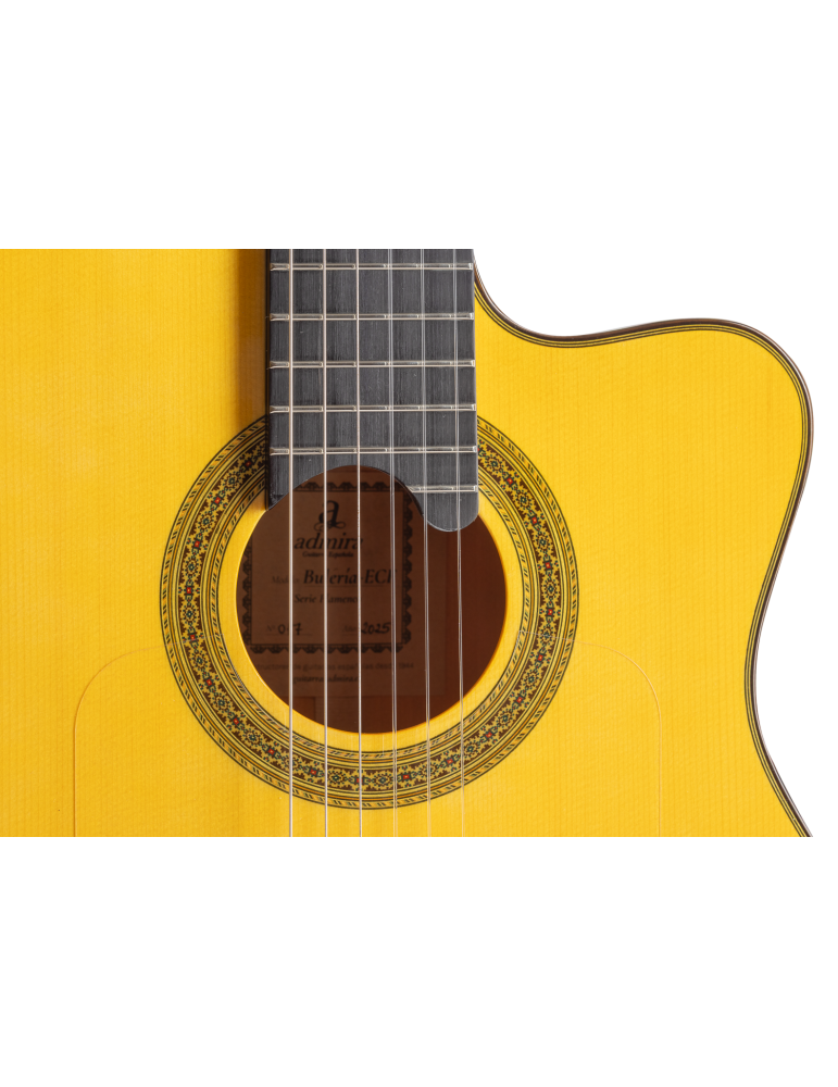 GUITARRA ADMIRA BULERÍA SERIE FLAMENCO CUTAWAY FISHMAN