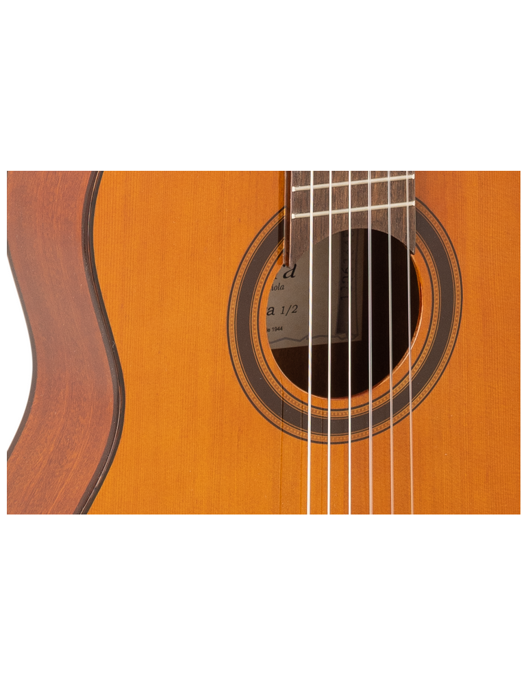 GUITARRA CLÁSICA ADMIRA MALAGA 1/2 SERIE CONSERVATORIO ZURDO