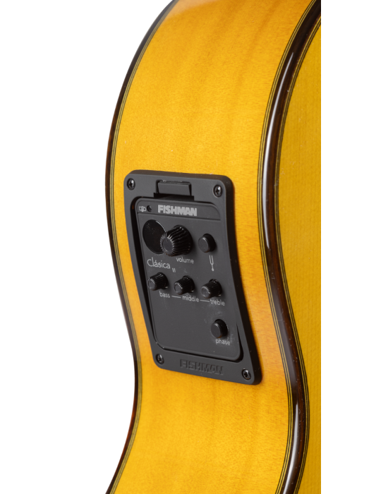 GUITARRA ADMIRA BULERÍA SERIE FLAMENCO FISHMAN