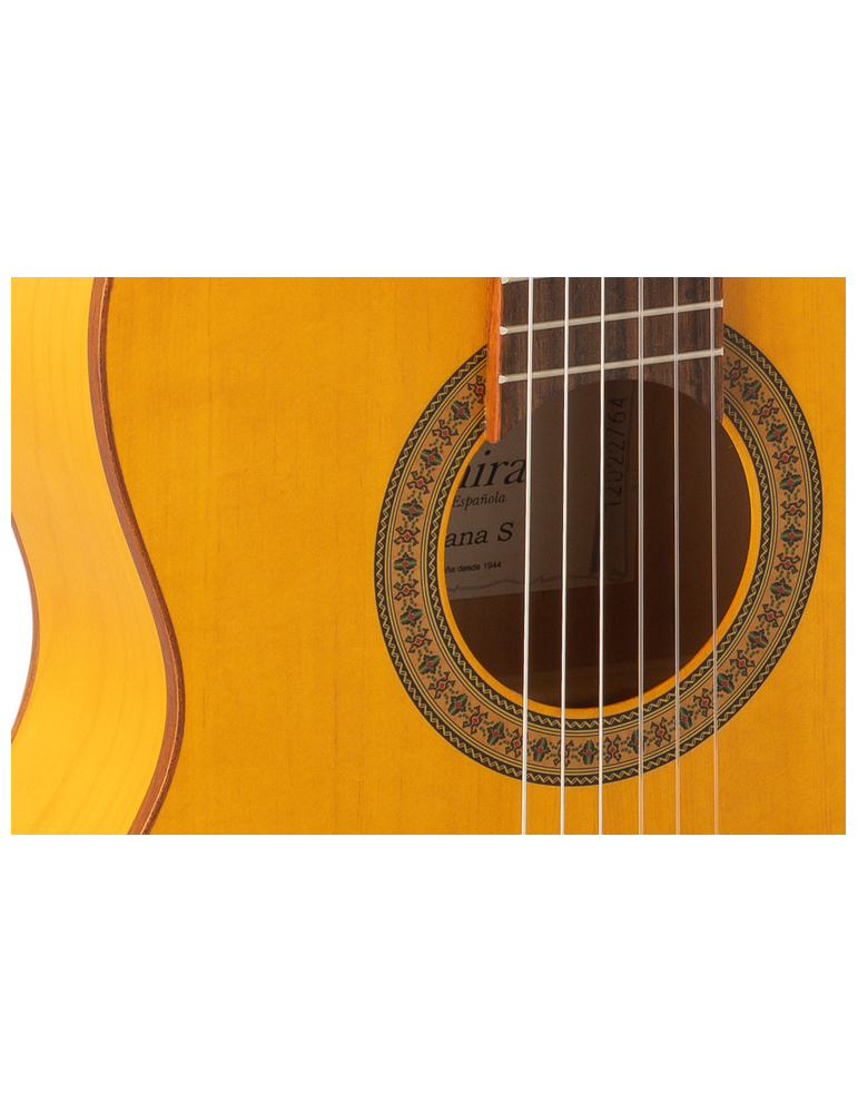 GUITARRA CLÁSICA ADMIRA TRIANA SERIE FLAMENCO ELECTRIFICADA SATINADA OS1
