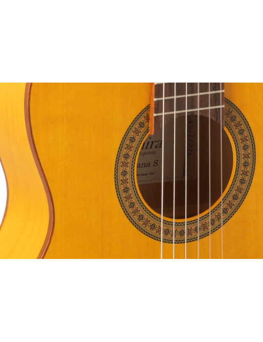 GUITARRA CLÁSICA ADMIRA TRIANA SERIE FLAMENCO ELECTRIFICADA SATINADA OS1