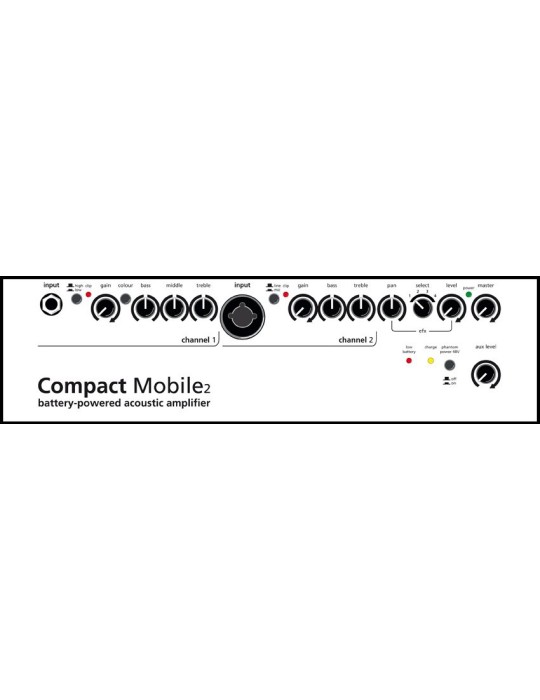 AMPLIFICADOR ACÚSTICO COMPACT MOBILE-2 DE AER CMO