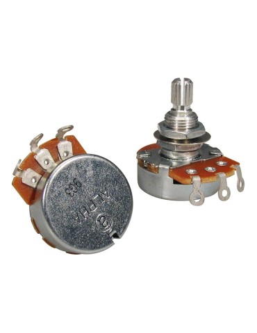 POTENCIÓMETRO DE AUDIO 500K CASQUILLO DE LONGITUD ESTÁNDAR