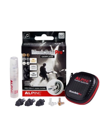 TAPONES OÍDOS MUSICSAFEPRO NEGRO