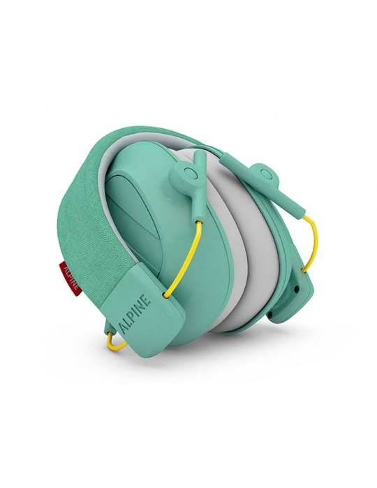 CASCO PROTECCIÓN OÍDOS PARA NIÑOS VERDE CLARO