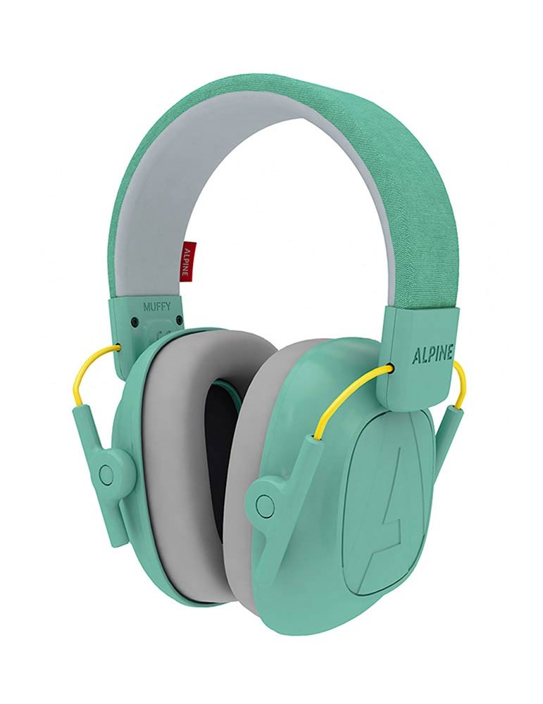 CASCO PROTECCIÓN OÍDOS PARA NIÑOS VERDE CLARO