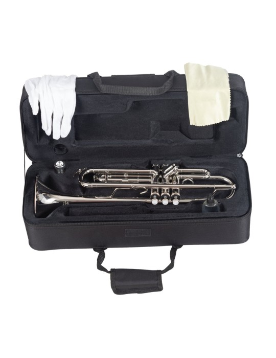 TROMPETA AMADEUS NIQUELADA TP-807N