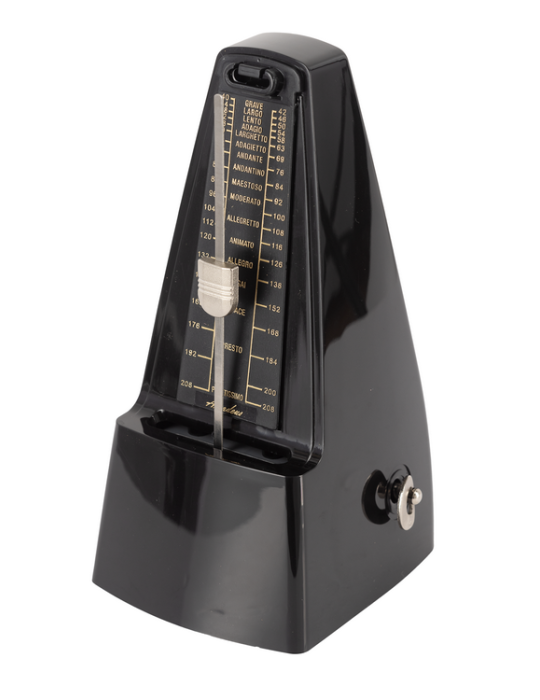 METRÓNOMO DE PIRÁMIDE AMADEUS CON CAMPANA