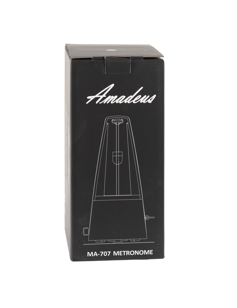 METRÓNOMO DE PIRÁMIDE AMADEUS CON CAMPANA