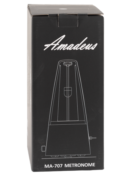 METRÓNOMO DE PIRÁMIDE AMADEUS CON CAMPANA