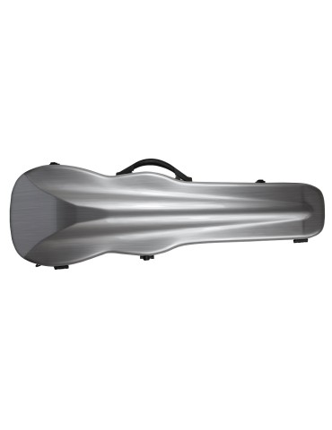 ESTUCHE DE VIOLÍN AMADEUS DE FIBRA GRIS PLATA 4/4