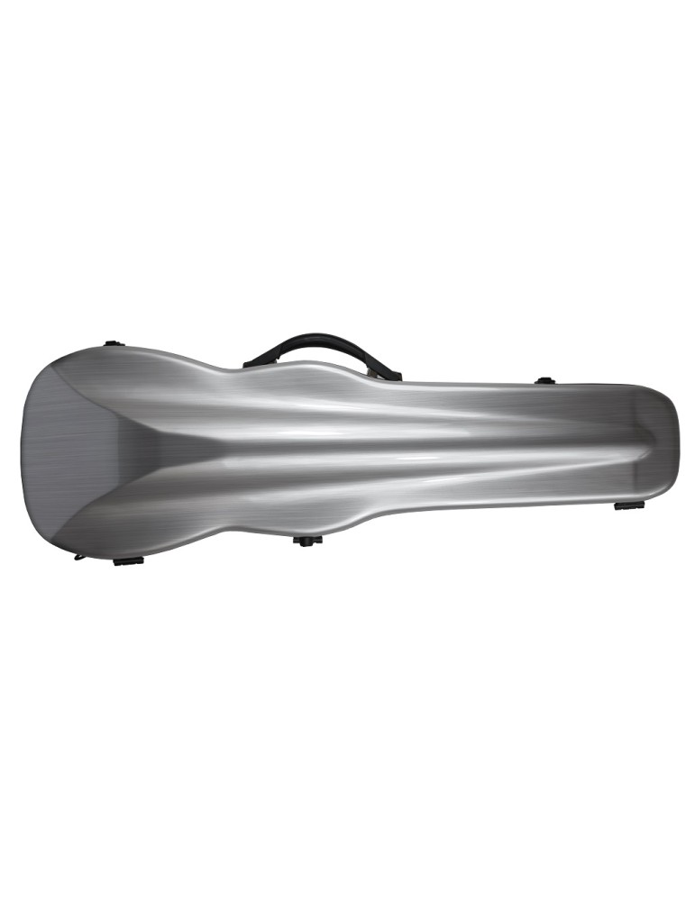 ESTUCHE DE VIOLÍN AMADEUS DE FIBRA GRIS PLATA 4/4