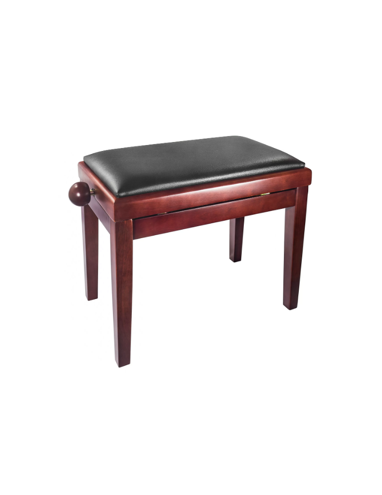 BANQUETA REGULABLE PARA PIANO MARRÓN MATE PB006