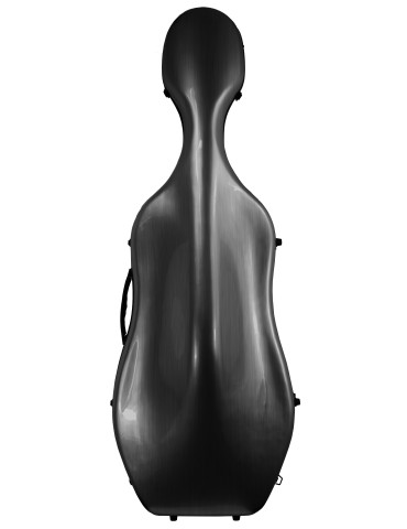 ESTUCHE DE CELLO AMADEUS 4/4 DE FIBRA DE VIDRIO NEGRO