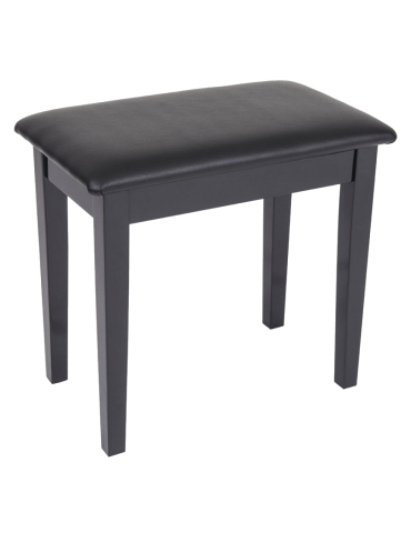 BANQUETA AMADEUS PARA PIANO NEGRA
