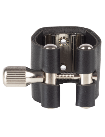 ABRAZADERA AMADEUS PARA SAXO SOPRANO DE CUERO