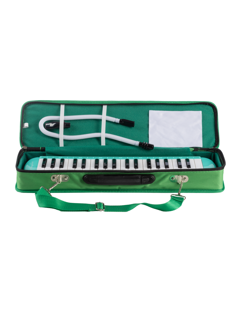 MELÓDICA 37 AMADEUS VERDE CON ESTUCHE