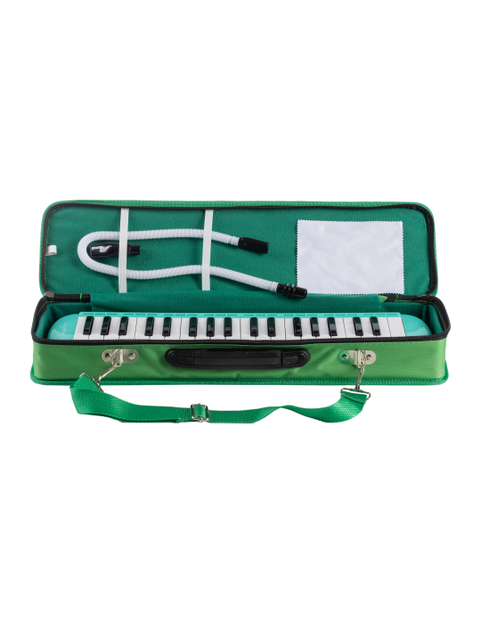 MELÓDICA 37 AMADEUS VERDE CON ESTUCHE