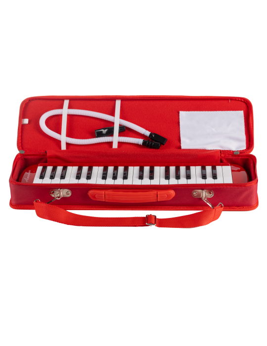 MELÓDICA 37 AMADEUS ROJA CON ESTUCHE