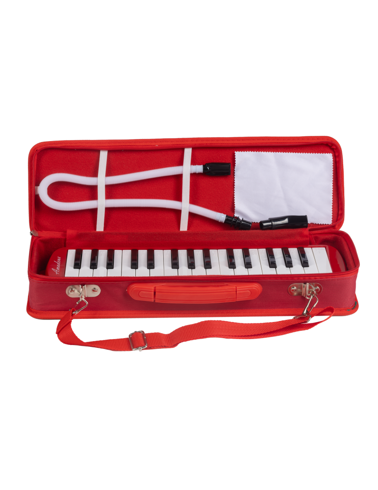 MELÓDICA 32 AMADEUS ROJA CON ESTUCHE