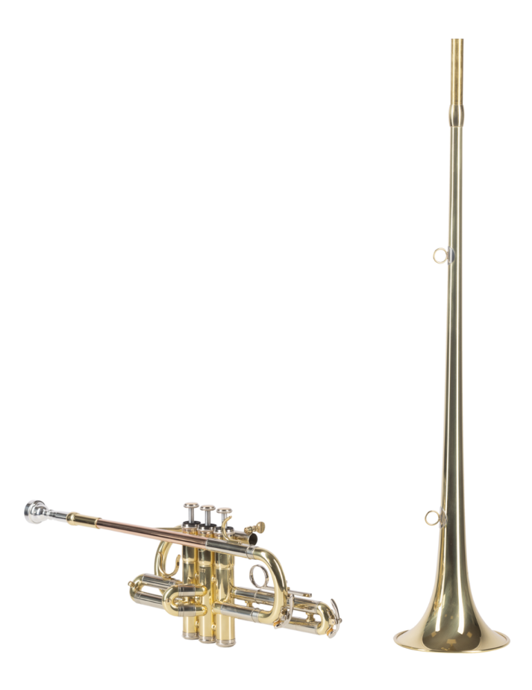TROMPETA HERÁLDICA AMADEUS 3 PISTONES PLATEADA Sib