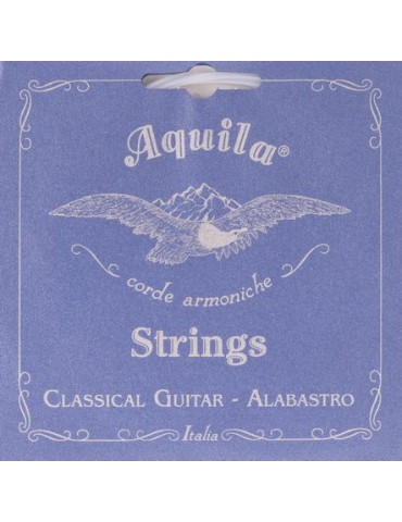 JUEGO DE CUERDAS AQUILA PARA GUITARRA CLÁSICA 19C ALABASTRO TENSIÓN NORMAL
