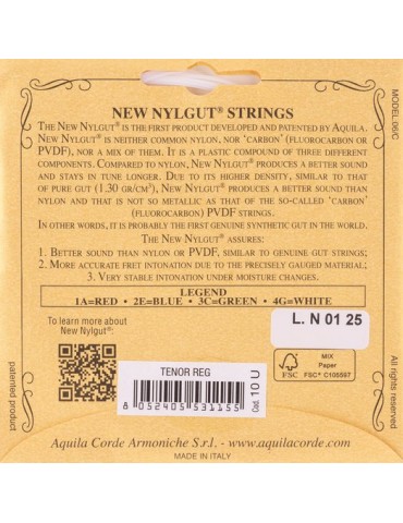 JUEGO DE CUERDAS AQUILA PARA UKELELE TENOR 10U 2