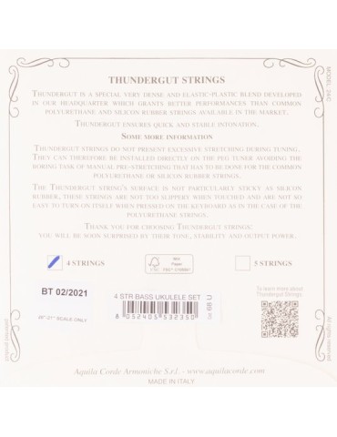 JUEGO DE CUERDAS AQUILA PARA UKELELE SOPRANO 1U 2
