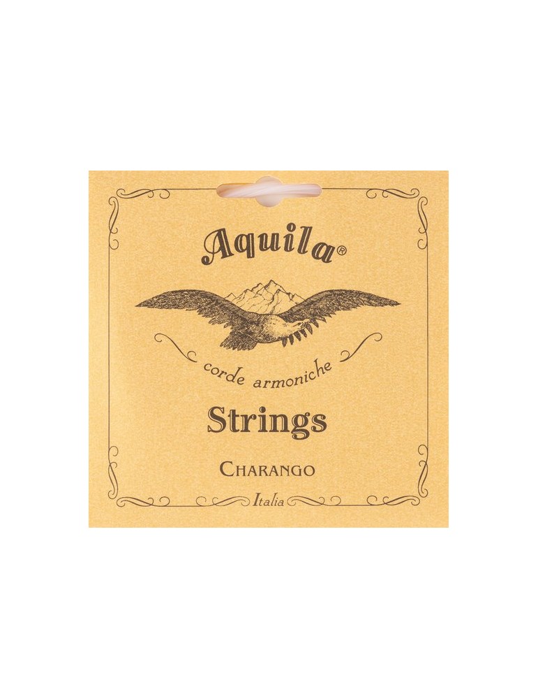 JUEGO DE CUERDAS AQUILA PARA CHARANGO 2CH TENSIÓN LIGERA
