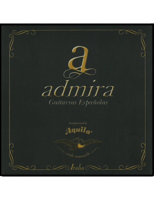 JUEGO DE CUERDAS ADMIRA PARA GUITARRA CLÁSICA BY AQUILA