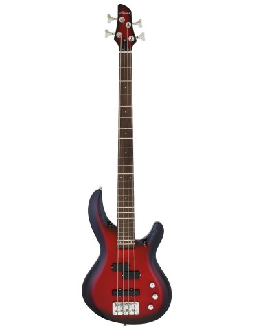 BAJO ELÉCTRICO ARIA IGB-STD ROJO METALIZADO