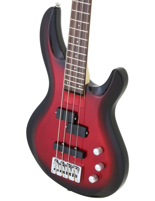 BAJO ELÉCTRICO ARIA IGB-STD ROJO METALIZADO