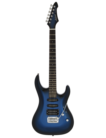 GUITARRA ARIA MAC-STD AZUL METALIZADO