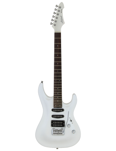GUITARRA ARIA MAC-STD BLANCO METALIZADO