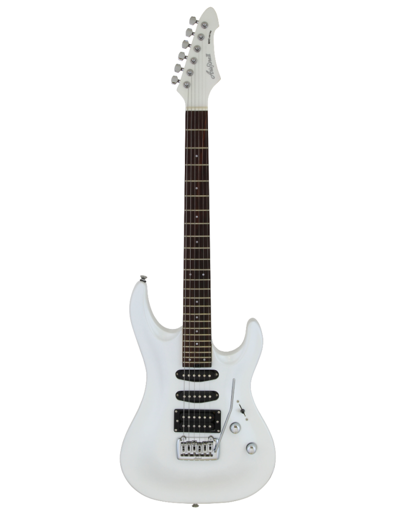 GUITARRA ARIA MAC-STD BLANCO METALIZADO
