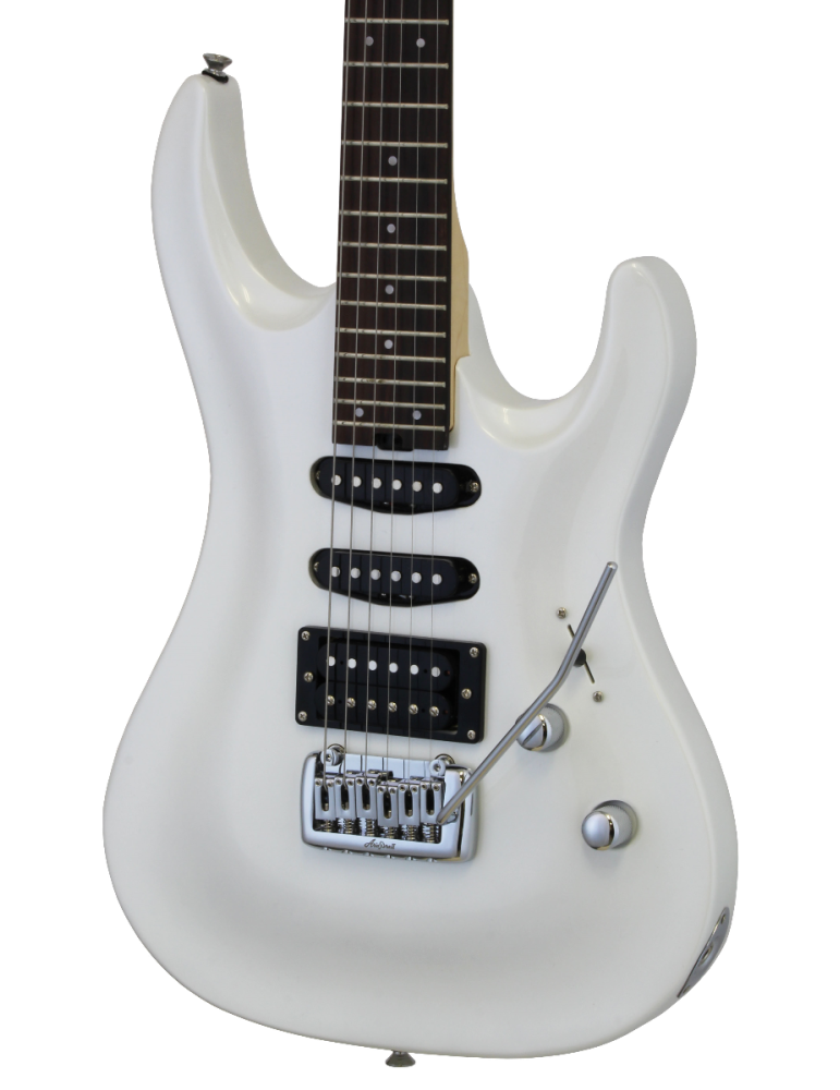 GUITARRA ARIA MAC-STD BLANCO METALIZADO