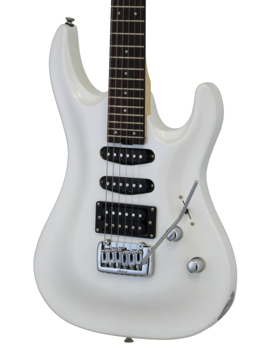 GUITARRA ARIA MAC-STD BLANCO METALIZADO