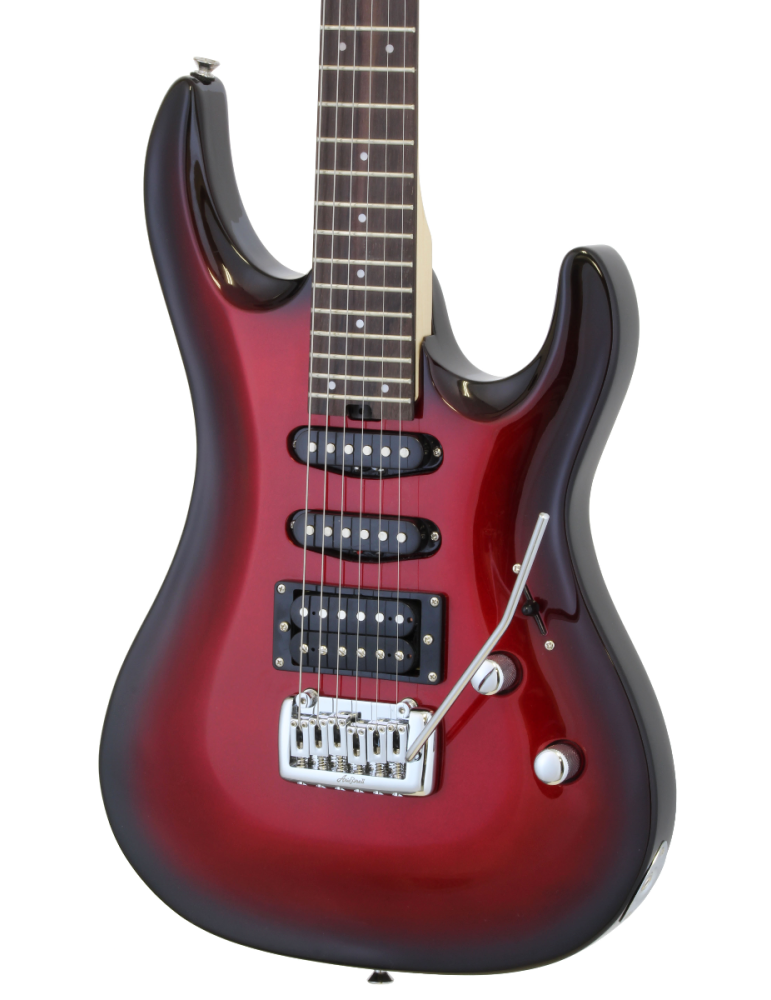 GUITARRA ARIA MAC-STD ROJO METALIZADO