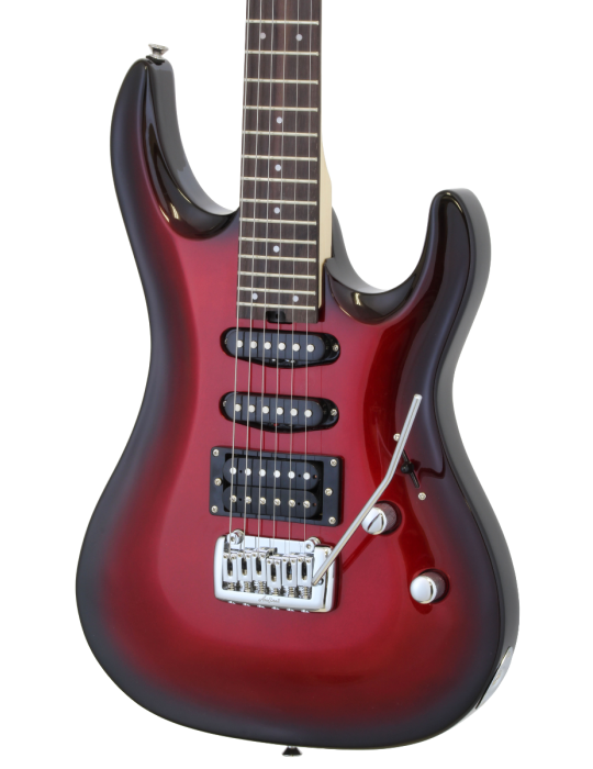GUITARRA ARIA MAC-STD ROJO METALIZADO