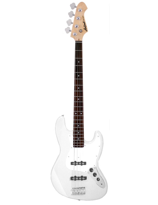 BAJO ELÉCTRICO ARIA STB-JB JAZZ BASS BLANCO