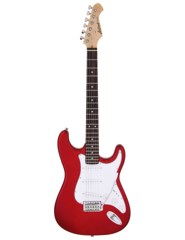 GUITARRA ELÉCTRICA ARIA STRATOCASTER SERIE STG-003 ROJA
