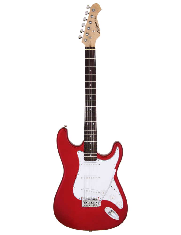 GUITARRA ELÉCTRICA ARIA STRATOCASTER SERIE STG-003 ROJA
