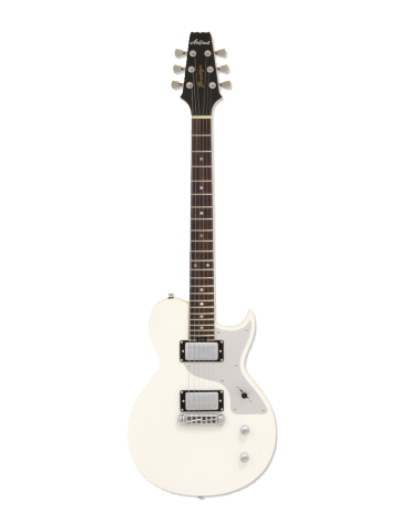 GUITARRA ELÉCTRICA ARIA LP 718-MK2-BROOKLYN BLANCA