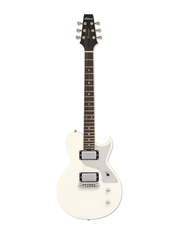 GUITARRA ELÉCTRICA ARIA LP 718-MK2-BROOKLYN BLANCA