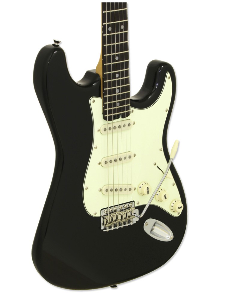 GUITARRA ELÉCTRICA ARIA STG-62 NEGRA