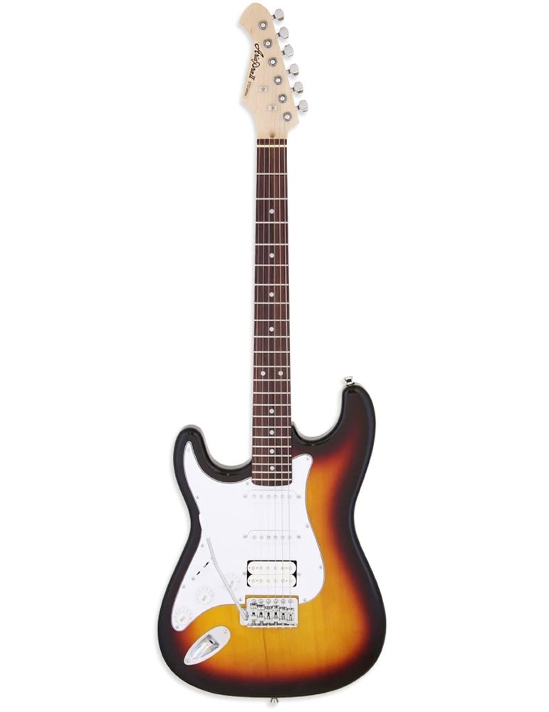 GUITARRA ELÉCTRICA ARIA STG-004-3TS SOMBREADA ZURDA