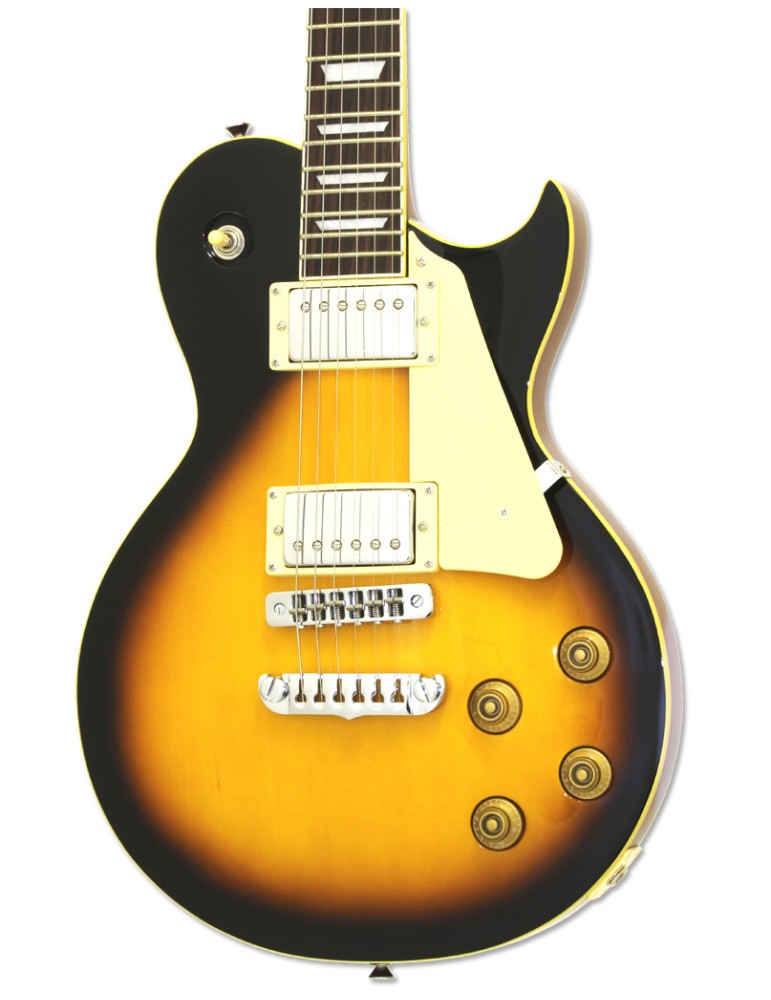 GUITARRA ELÉCTRICA ARIA SERIE PE 350STD AGED SUNBURST